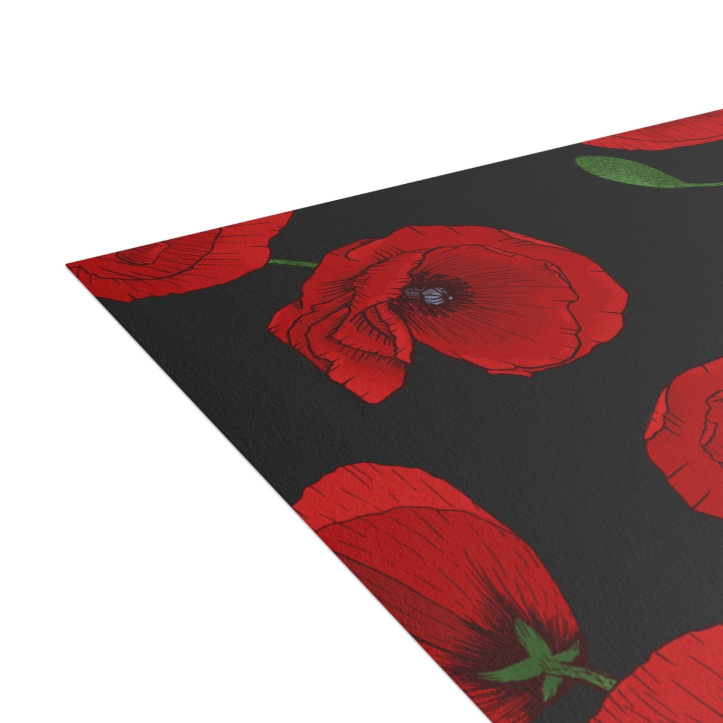 Thank You for Helping Me Bloom – Poppy Greeting Card