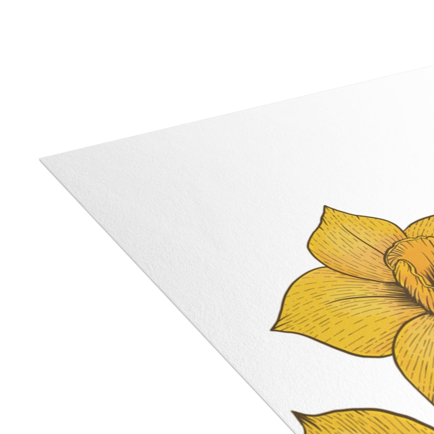 Thanks for Planting Seeds of Kindness – Daffodil Greeting Card