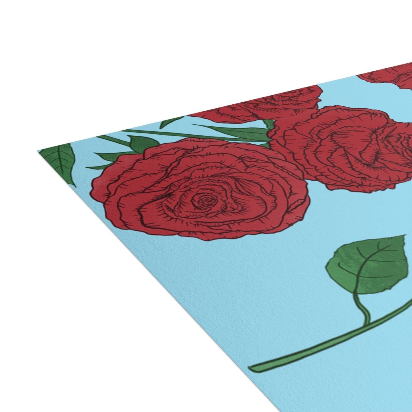 Stop and Smell the Roses – Rose Greeting Card