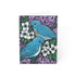 Paper products 4.6" x 6.25" (Vertical) / Coated (both sides) / 1 pc Idaho Mountain Bluebirds and Syringa Flowers