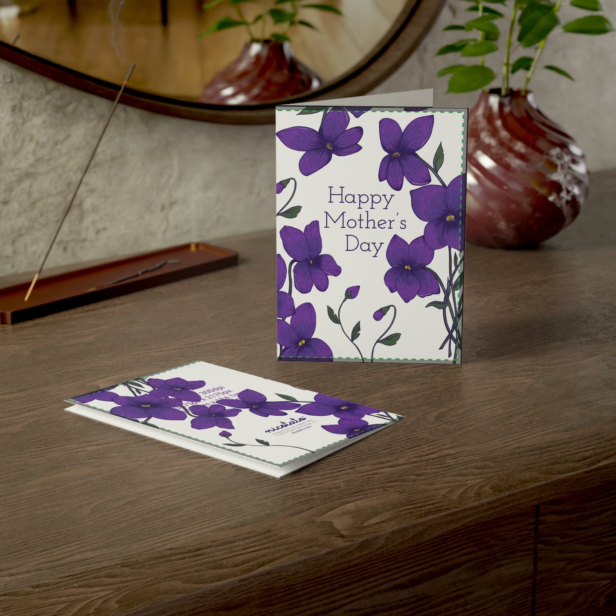 Paper products 5" x 7" (Vertical) / Coated (one side) / 1 pc Mother&