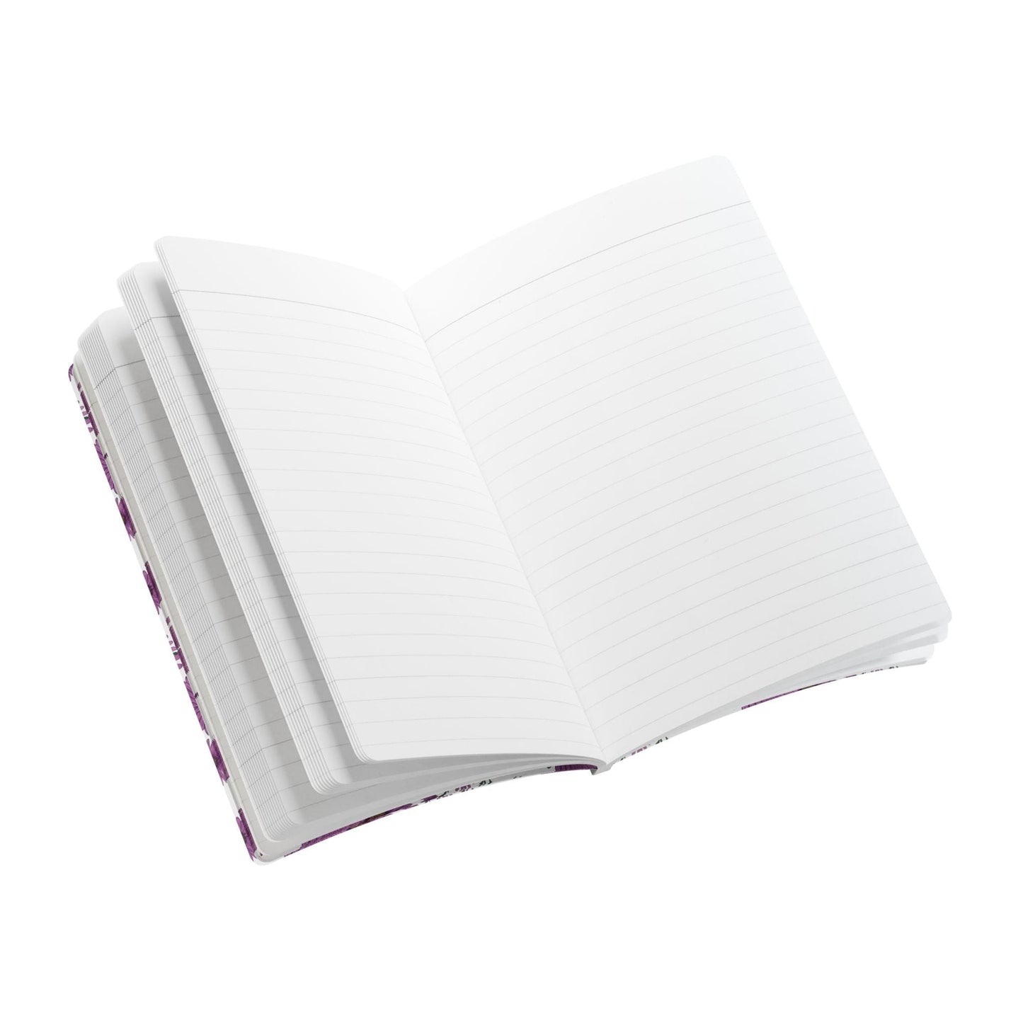 Paper products Aster Flower Journal - September Birth flower - Personalizable Softcover Journal