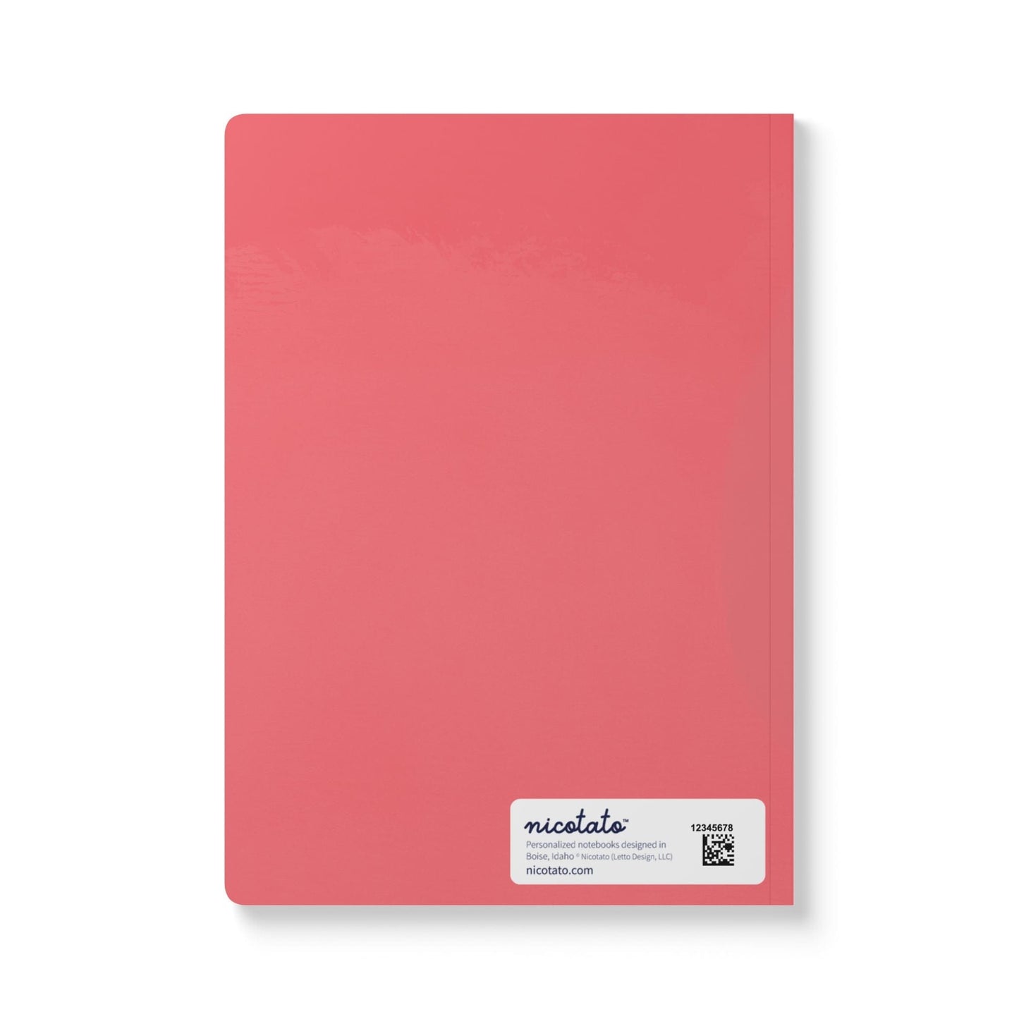 Paper products Carnations Journal - January Birth Flower - Personalizable Softcover Journal with Inside Prints