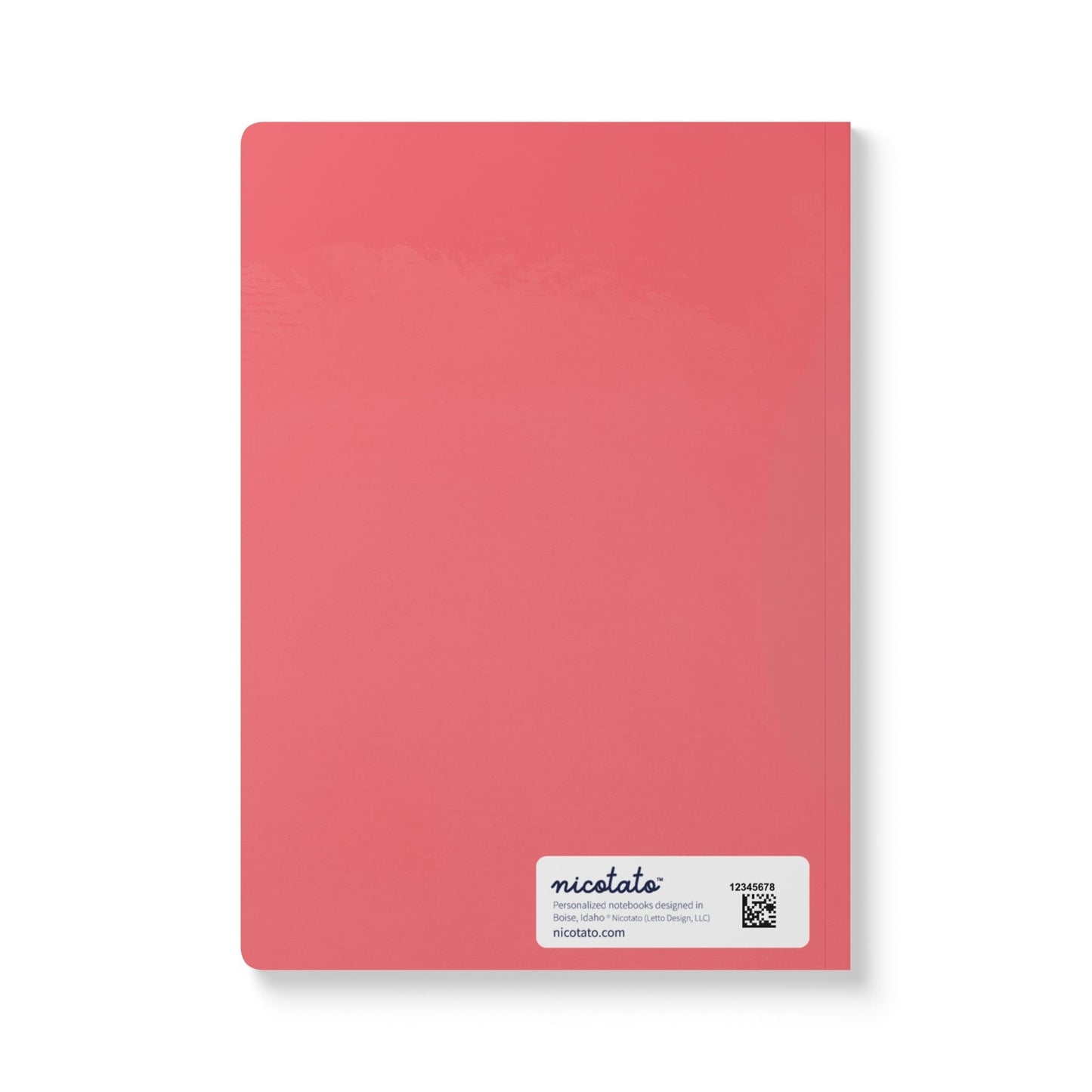 Paper products Carnations Journal - January Birth Flower - Personalizable Softcover Journal with Inside Prints