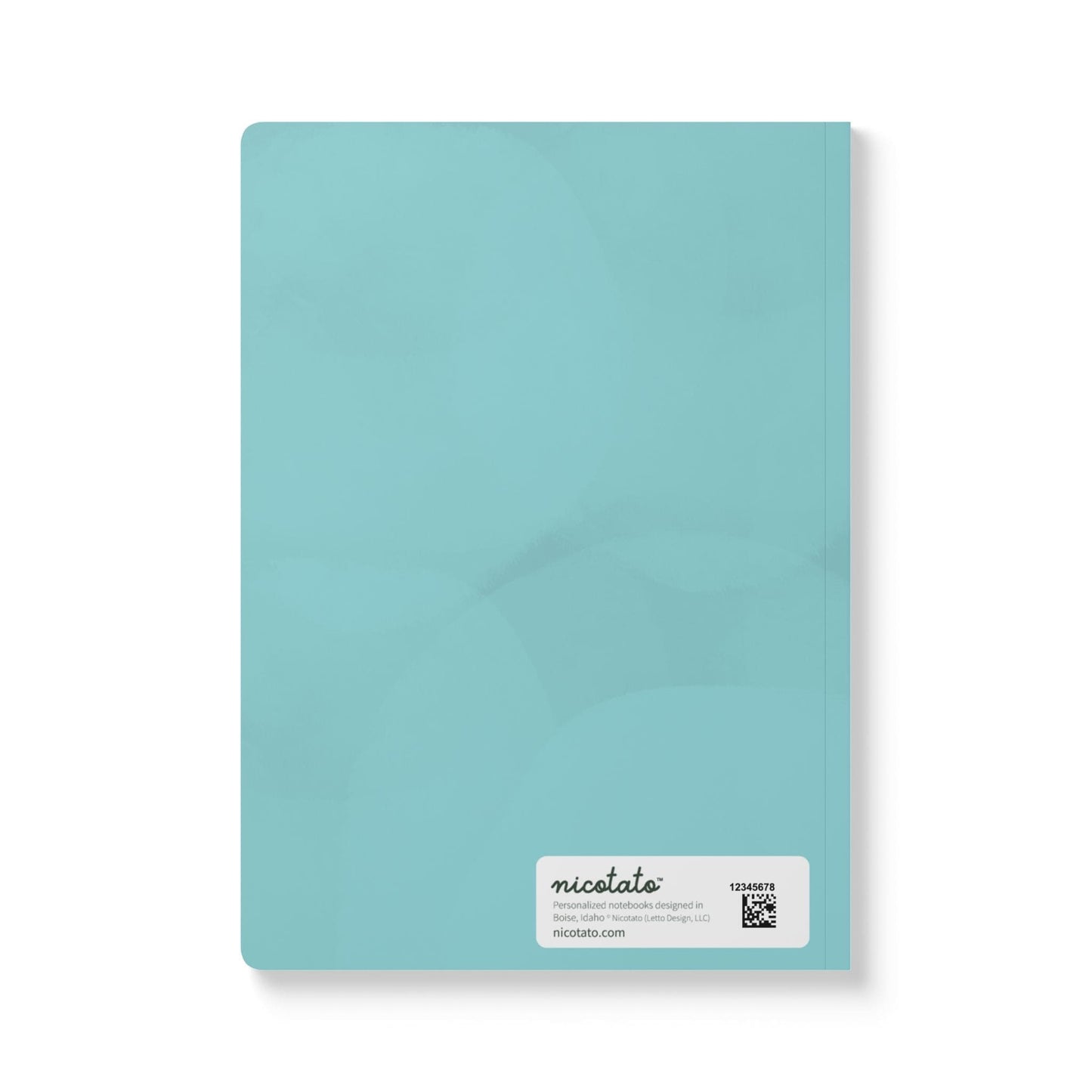 Paper products Cosmo Flower Journal - October Birth flower - Personalizable Softcover Journal