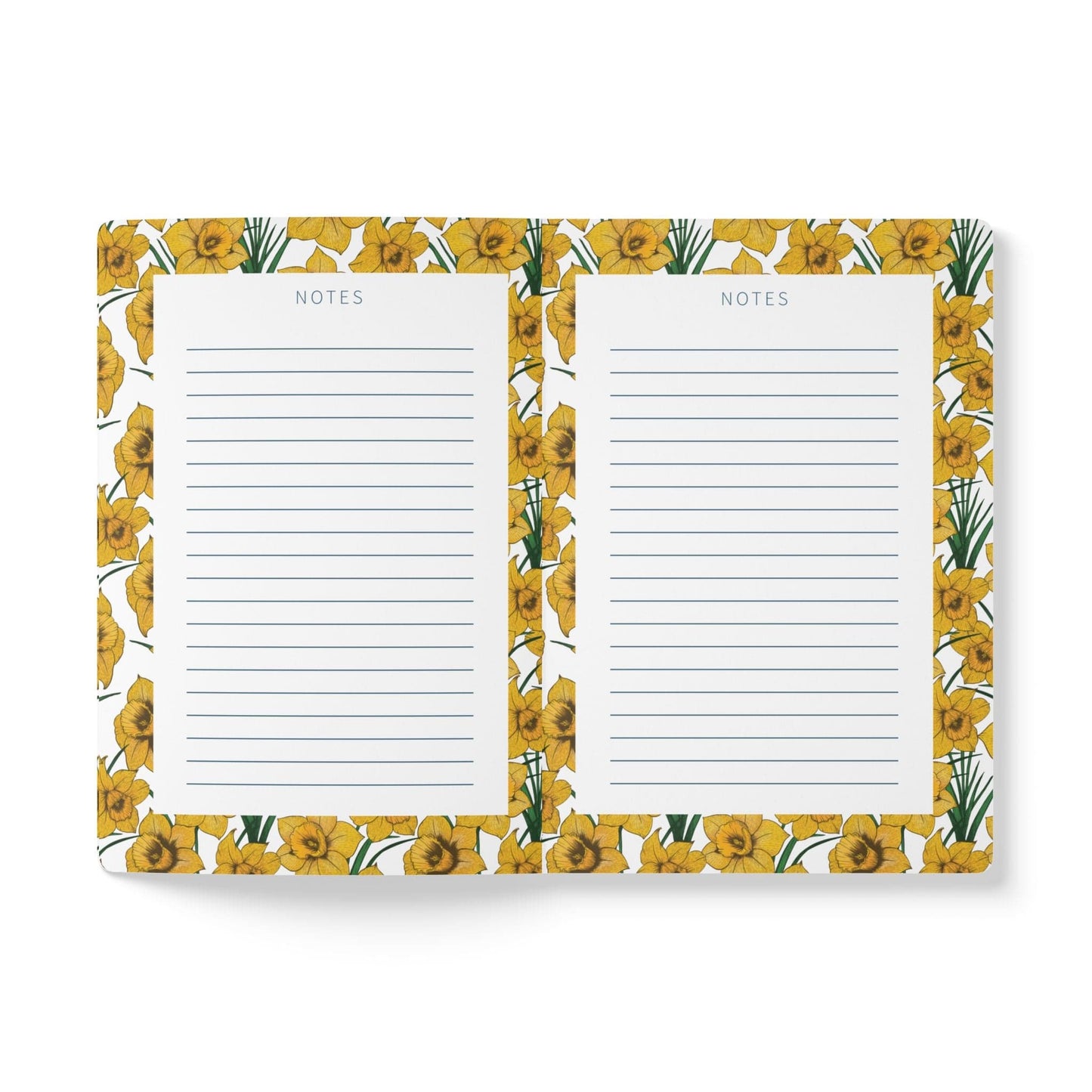 Paper products Daffodil Flower Journal - March Birth flower - Personalizable Softcover Journal