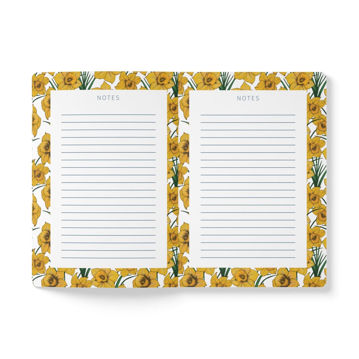 Paper products Daffodil Flower Journal - March Birth flower - Personalizable Softcover Journal