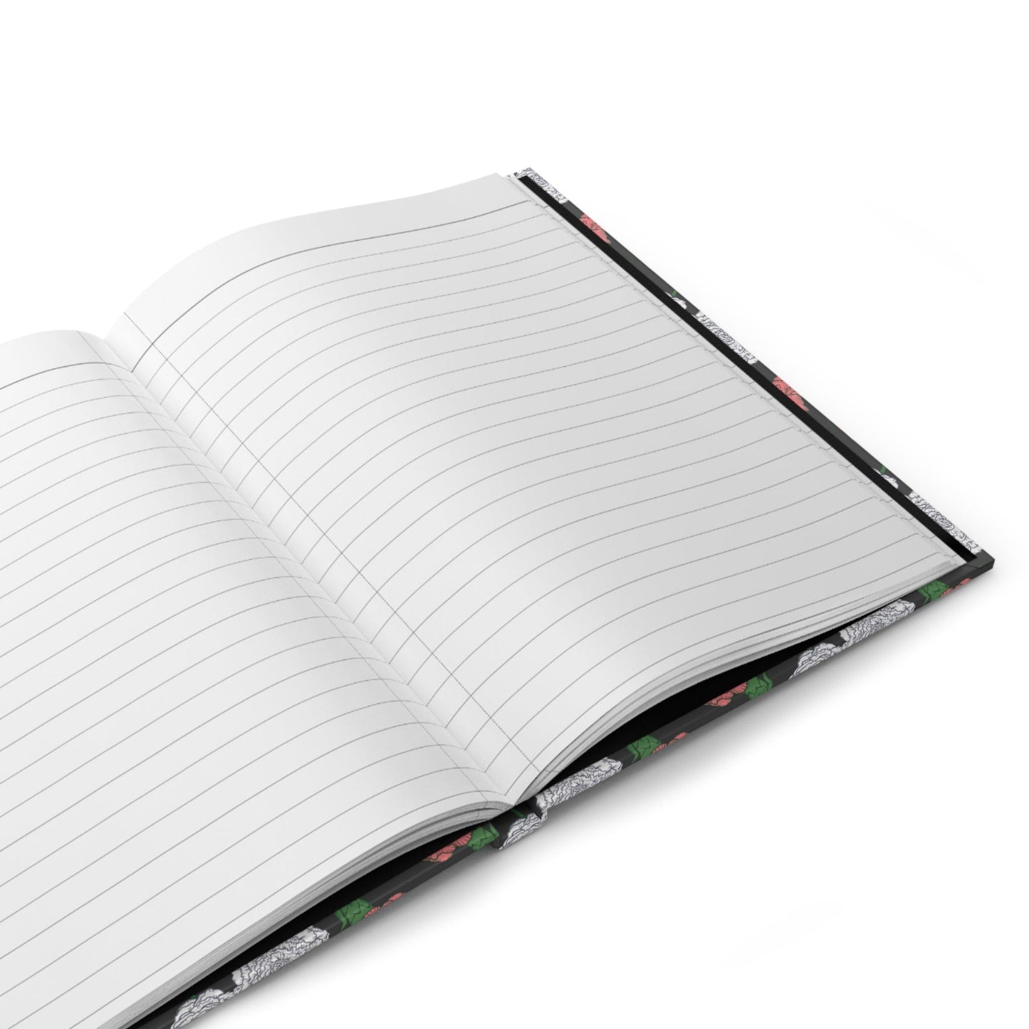 Paper products Journal Carnations Flower Pattern Journal - Hardcover Matte