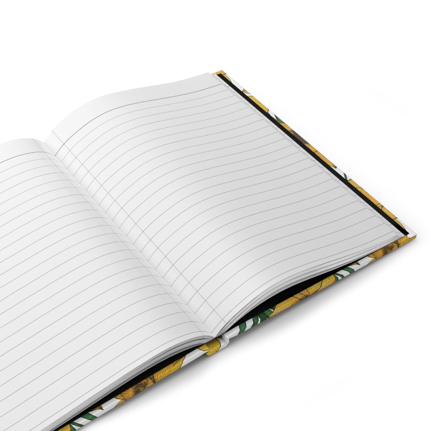 Paper products Journal Daffodil Pattern Journal - Hardcover Matte