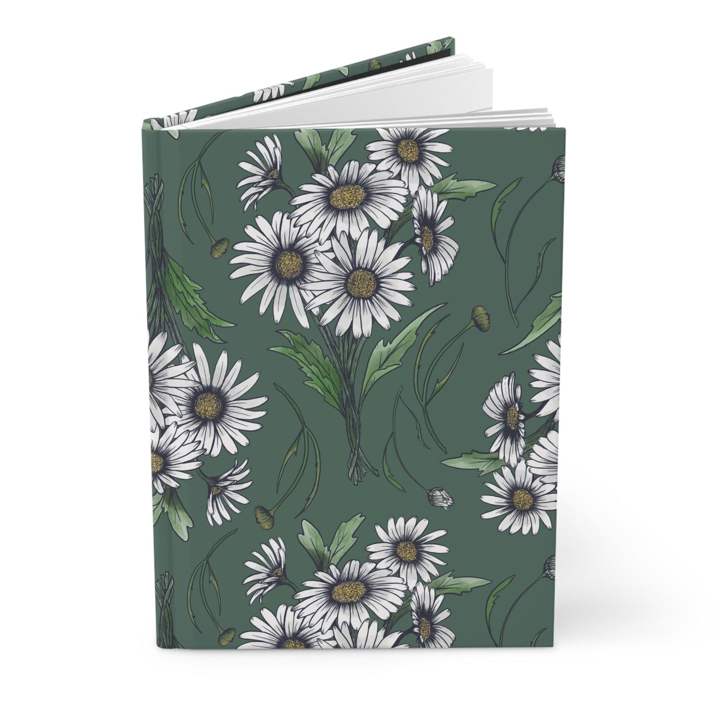 Paper products Journal Daisy Pattern Journal - Hardcover Matte