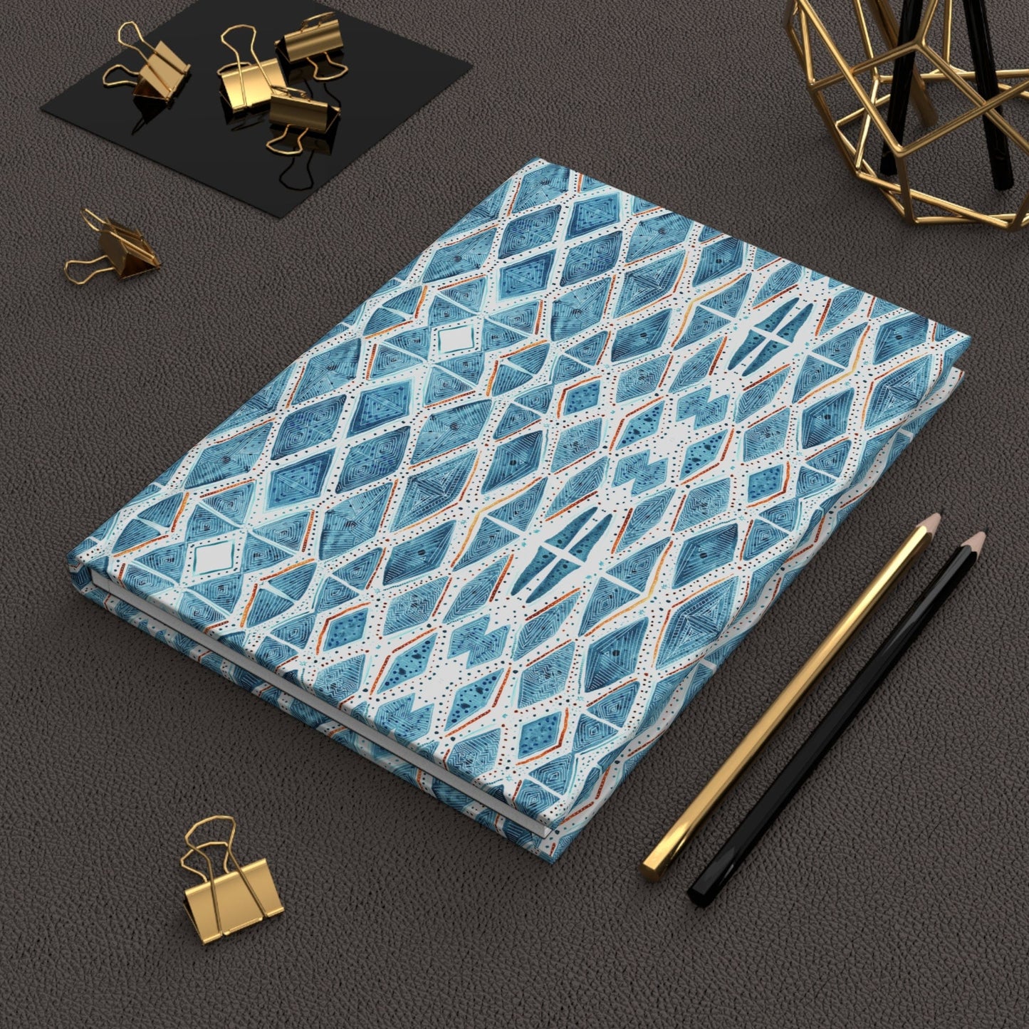 Paper products Journal Jubilee Journal - Hardcover Matte– Hand-Painted Watercolor & Ink Design