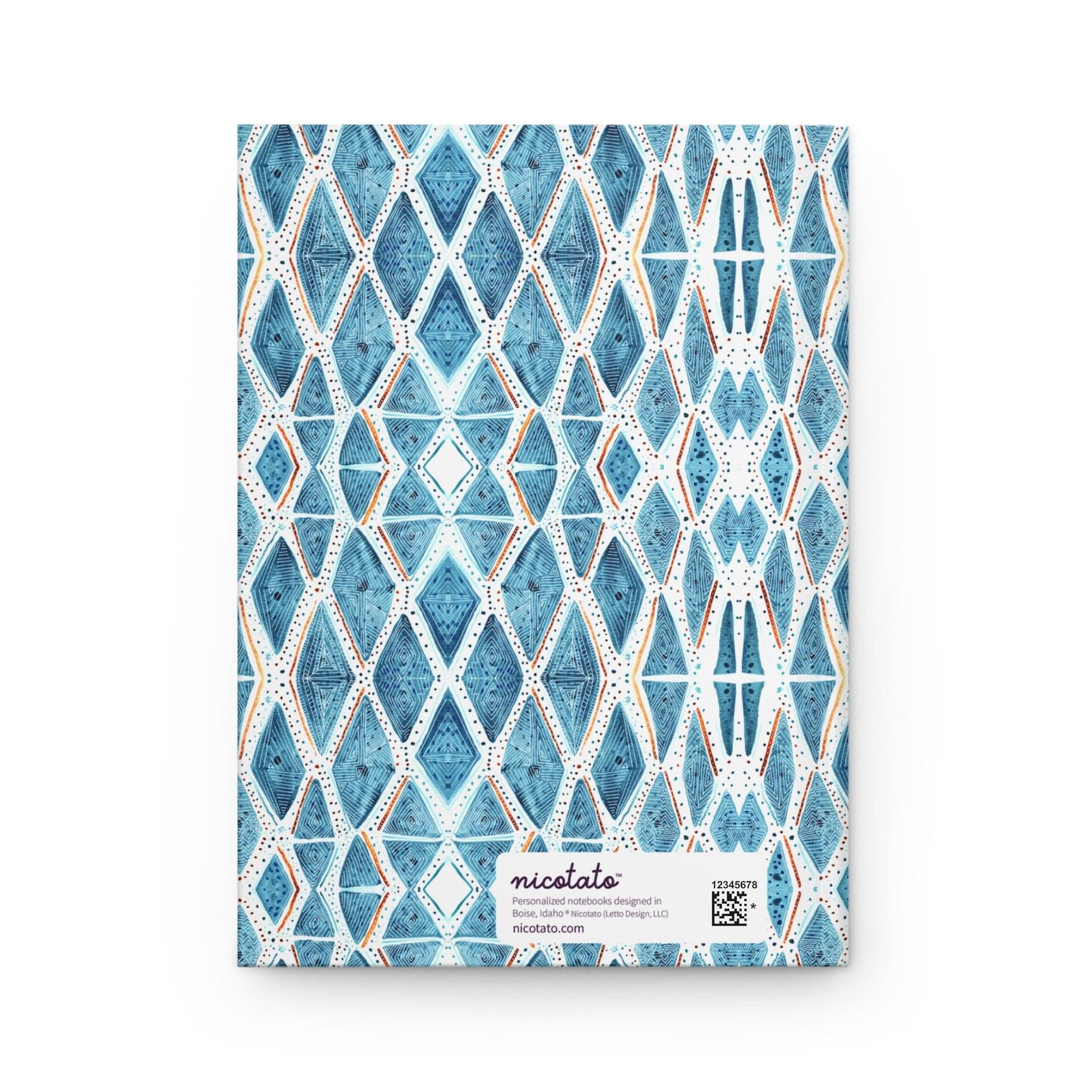 Paper products Journal Jubilee Journal - Hardcover Matte– Hand-Painted Watercolor & Ink Design