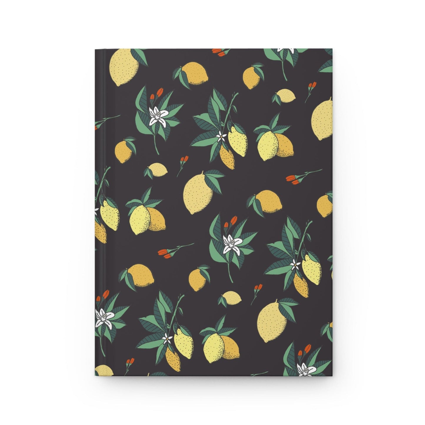 Paper products Journal Lemons and Flowers Journal - Hardcover Matte