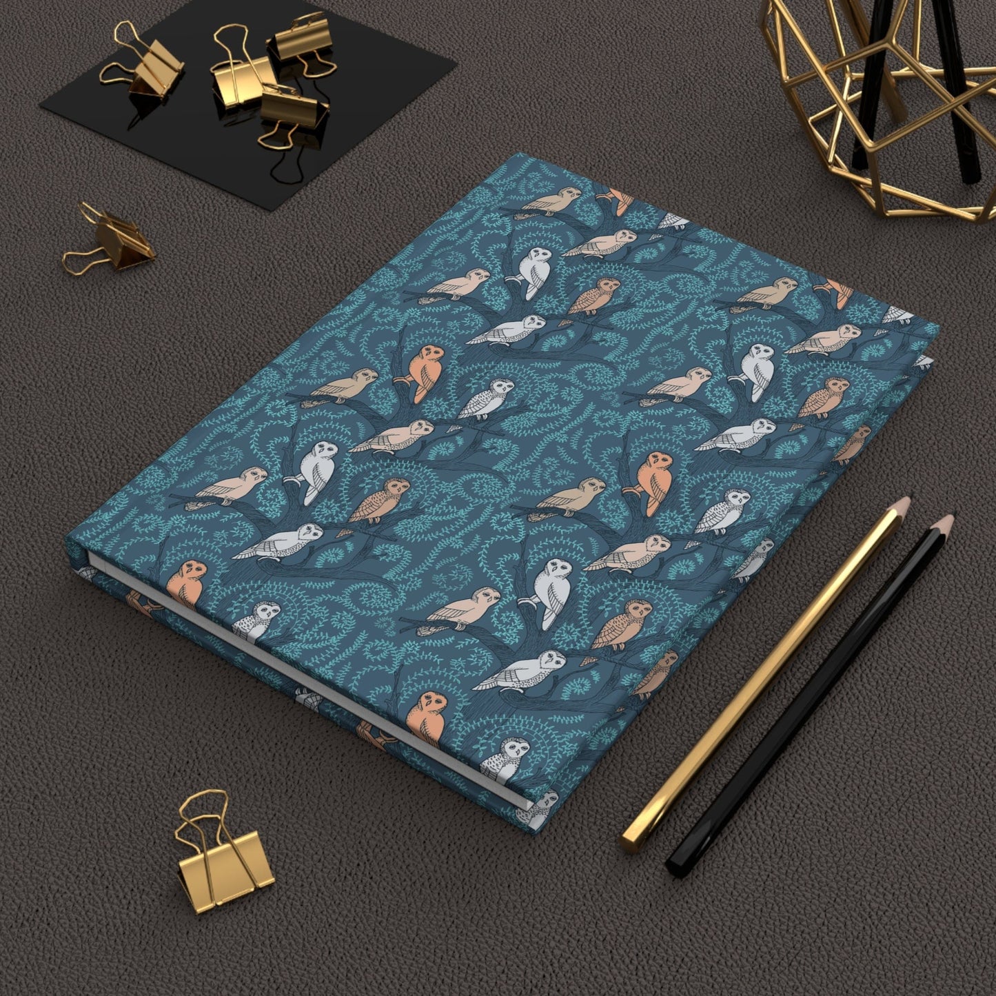 Paper products Journal Midnight Owls — Hardcover Journal Matte