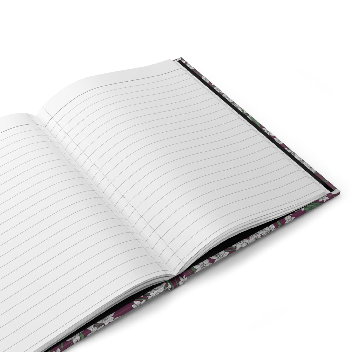 Paper products Journal Paperwhites Flower Pattern Journal - Hardcover Matte