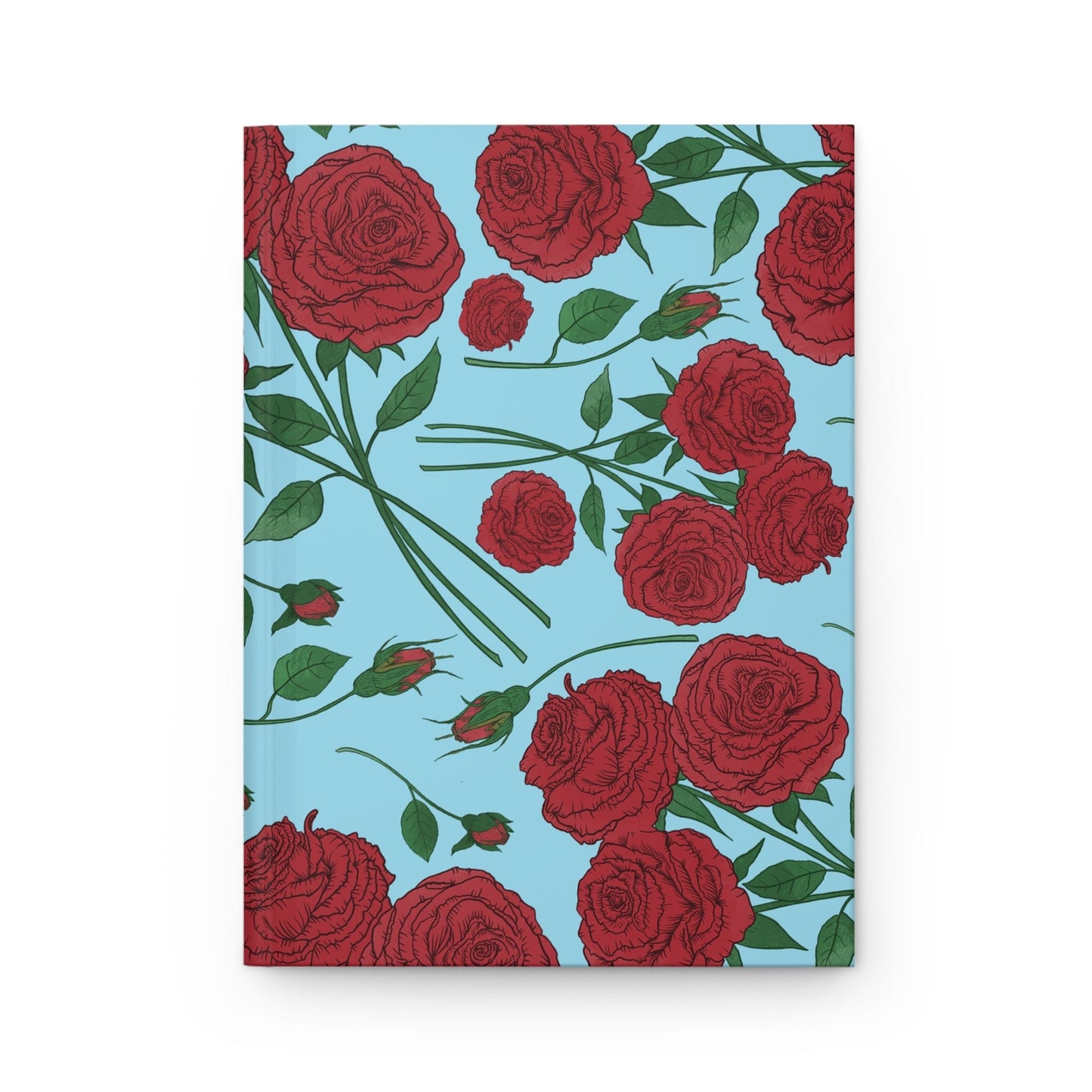 Paper products Journal Rose Flower Pattern Journal - Hardcover Matte