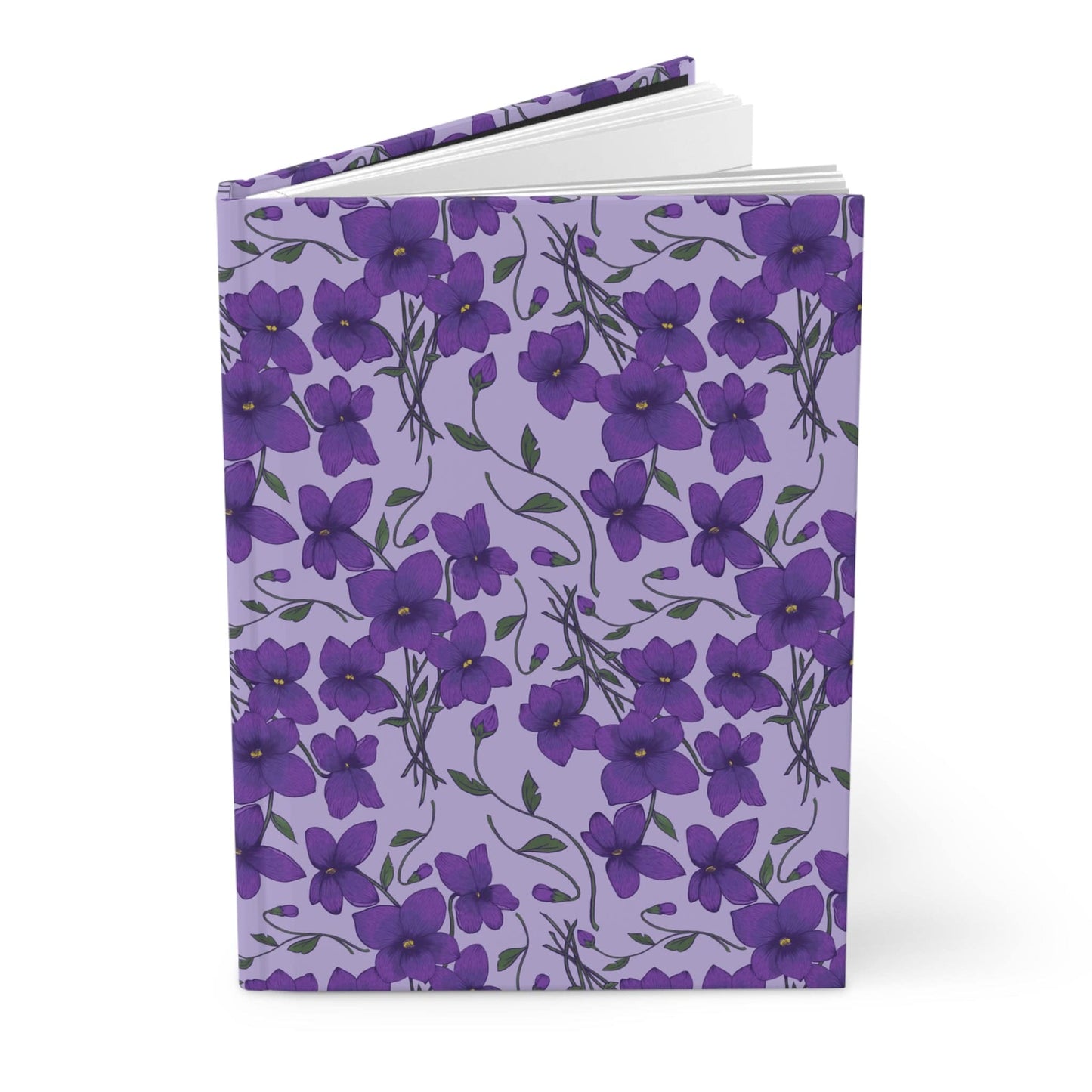 Paper products Journal Violet Flower Journal – Hardcover Matte