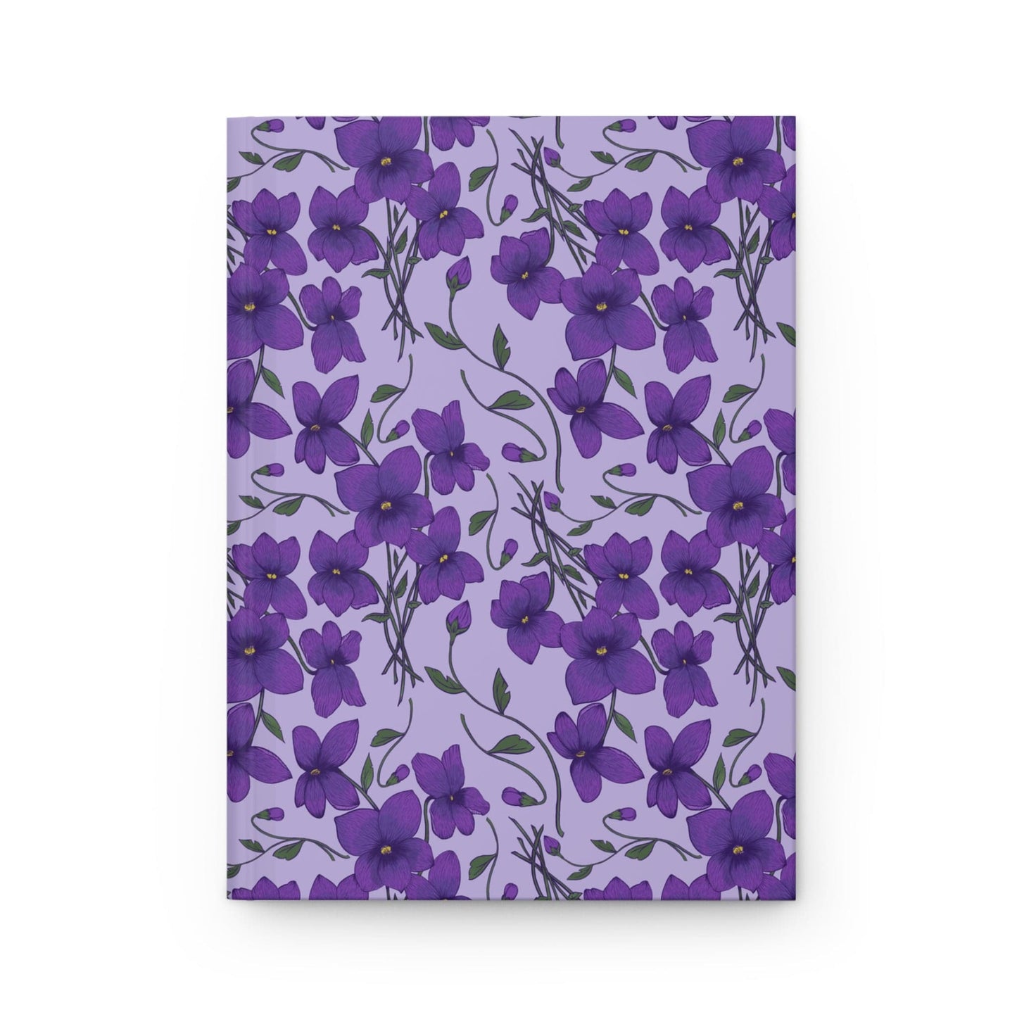 Paper products Journal Violet Flower Journal – Hardcover Matte