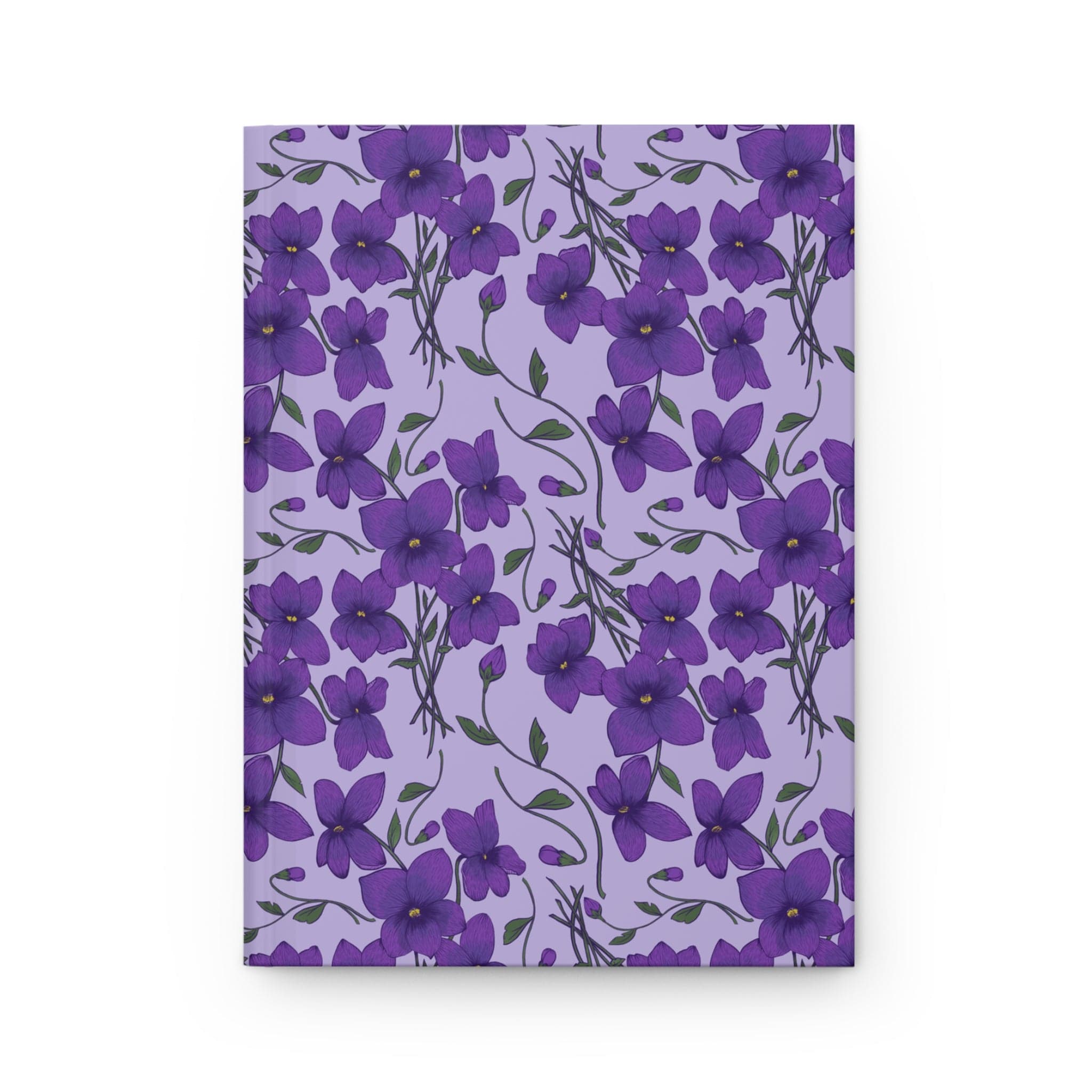 Paper products Journal Violet Flower Journal – Hardcover Matte