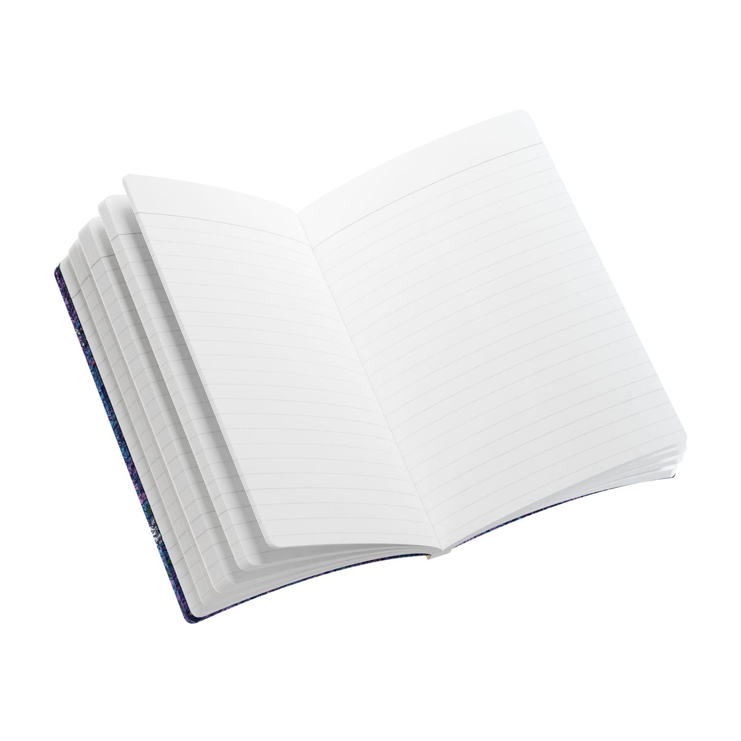 Paper products Larkspur Flower Journal - July Birth flower - Personalizable Softcover Journal