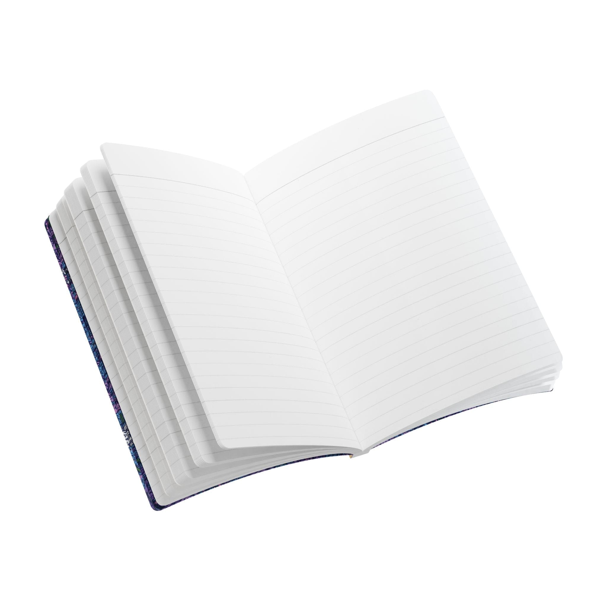 Paper products Larkspur Flower Journal - July Birth flower - Personalizable Softcover Journal