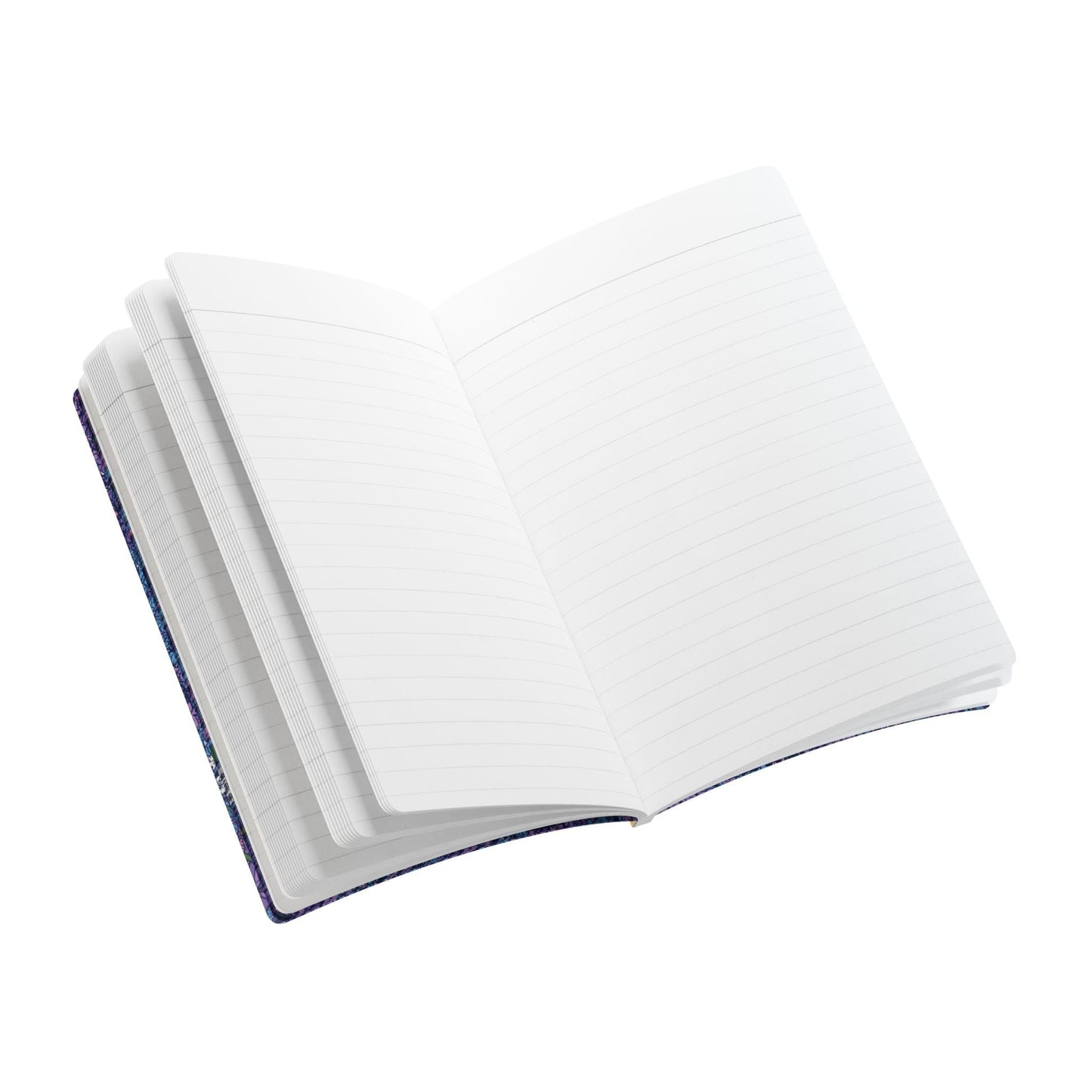 Paper products Larkspur Flower Journal - July Birth flower - Personalizable Softcover Journal