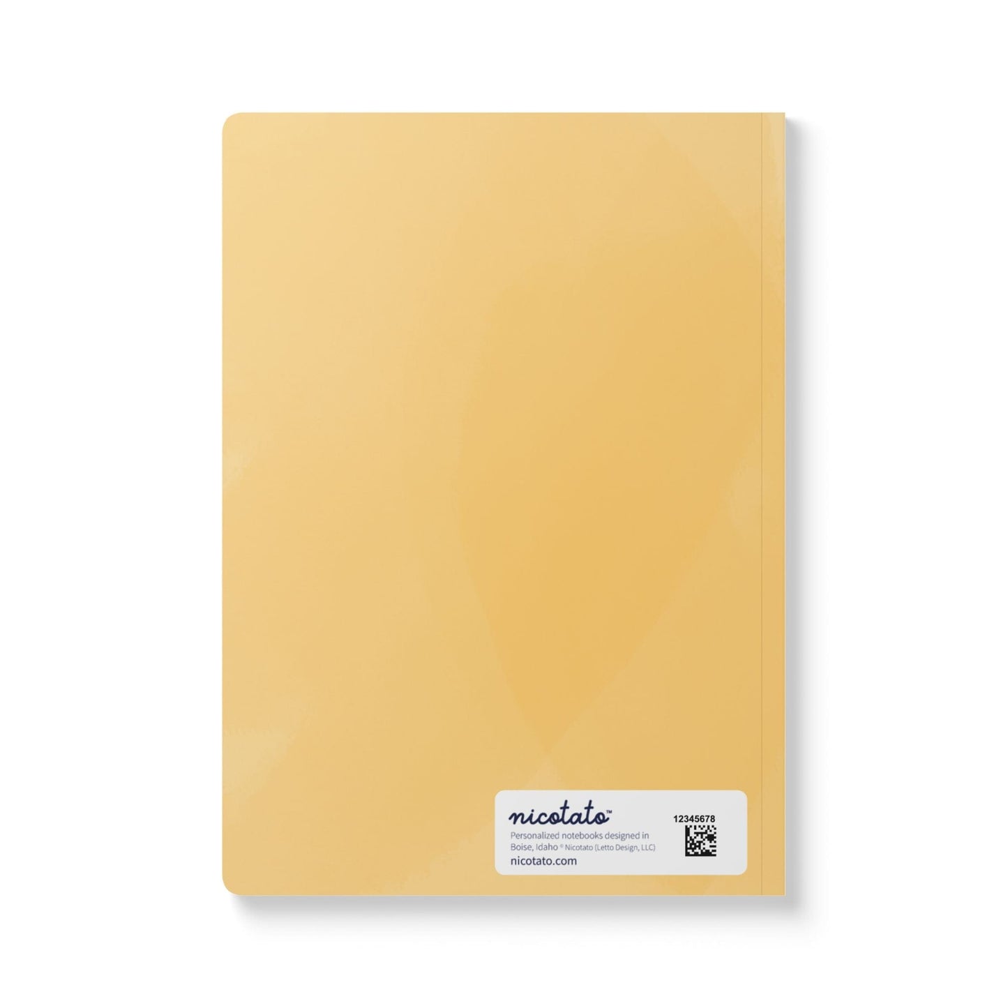 Paper products Larkspur Flower Journal - July Birth flower - Personalizable Softcover Journal