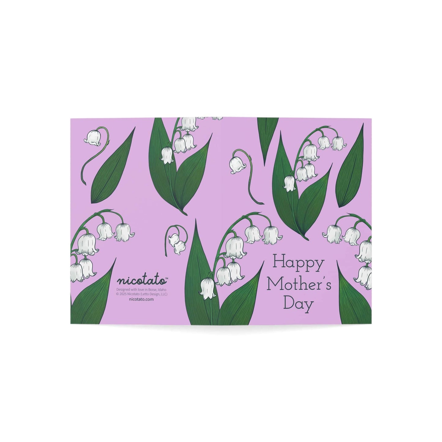 Paper products Mother's Day Lily of the Valley Greeting Cards