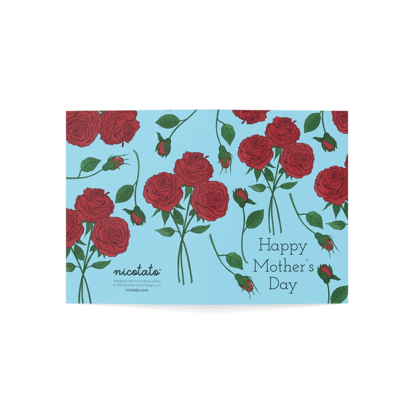 Paper products Mother's Day Rose Greeting Cards