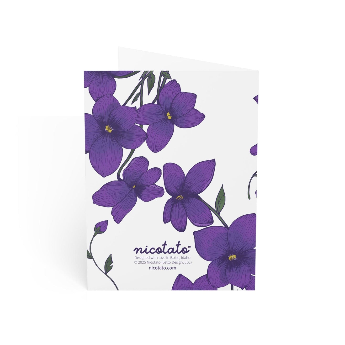 Paper products Mother's Day Violets Greeting Cards
