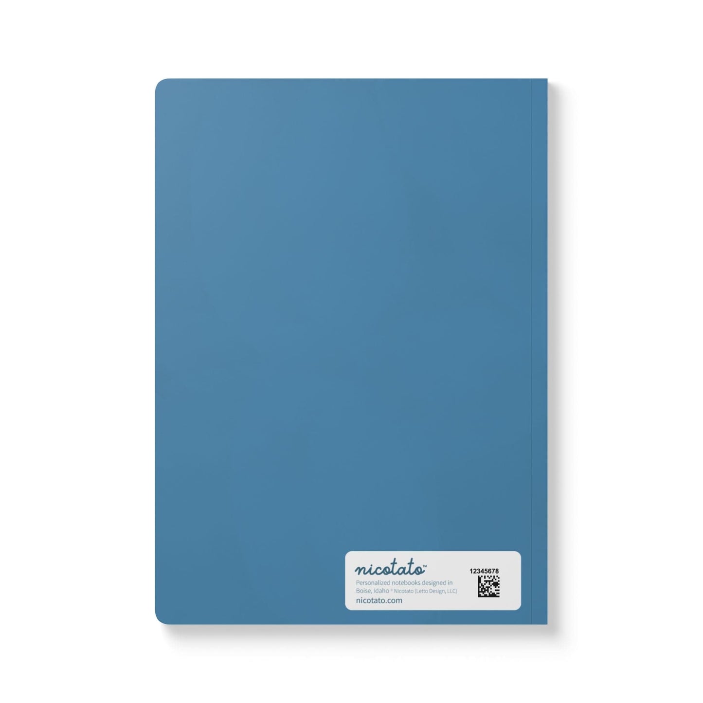 Paper products Poppy Flower Journal - August Birth flower - Personalizable Softcover Journal