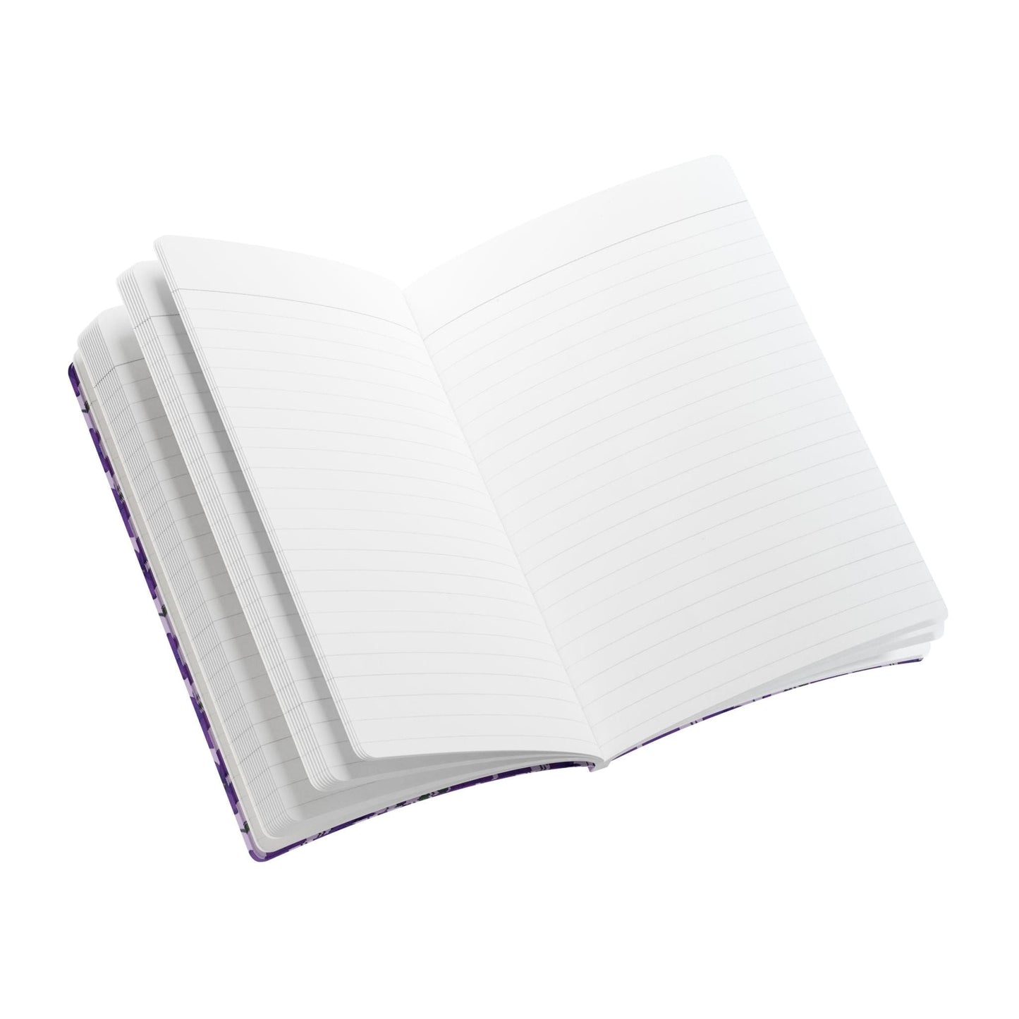 Paper products Violet Flower Journal - February Birth flower - Personalizable Softcover Journal