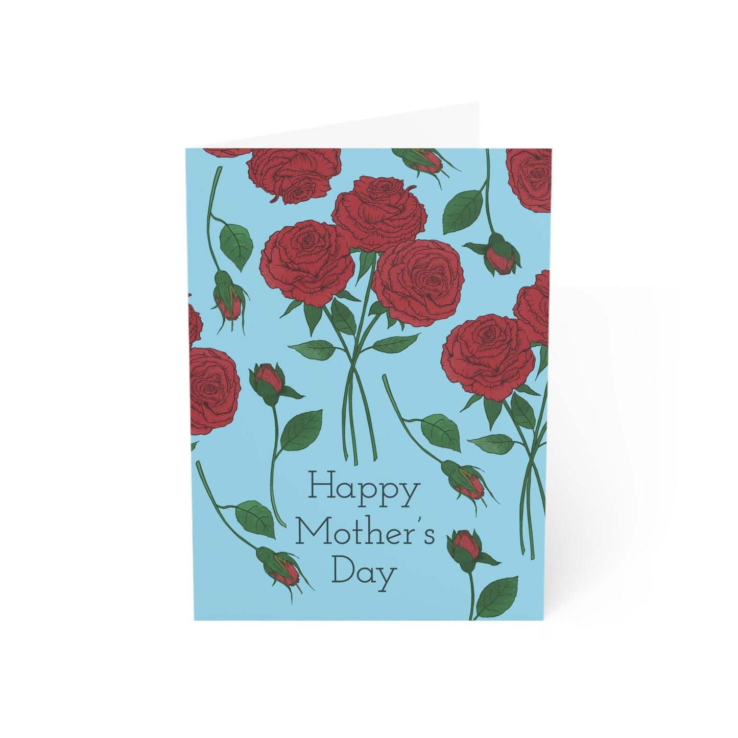 Mother's Day Rose Greeting Cards