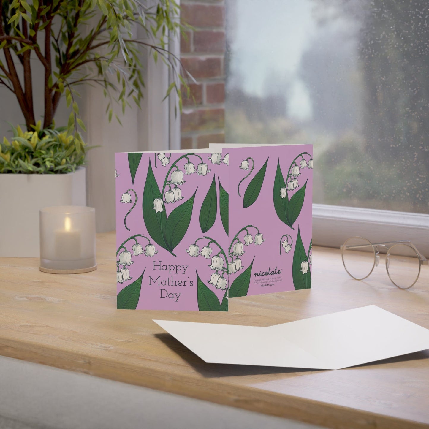 Mother's Day Lily of the Valley Greeting Cards