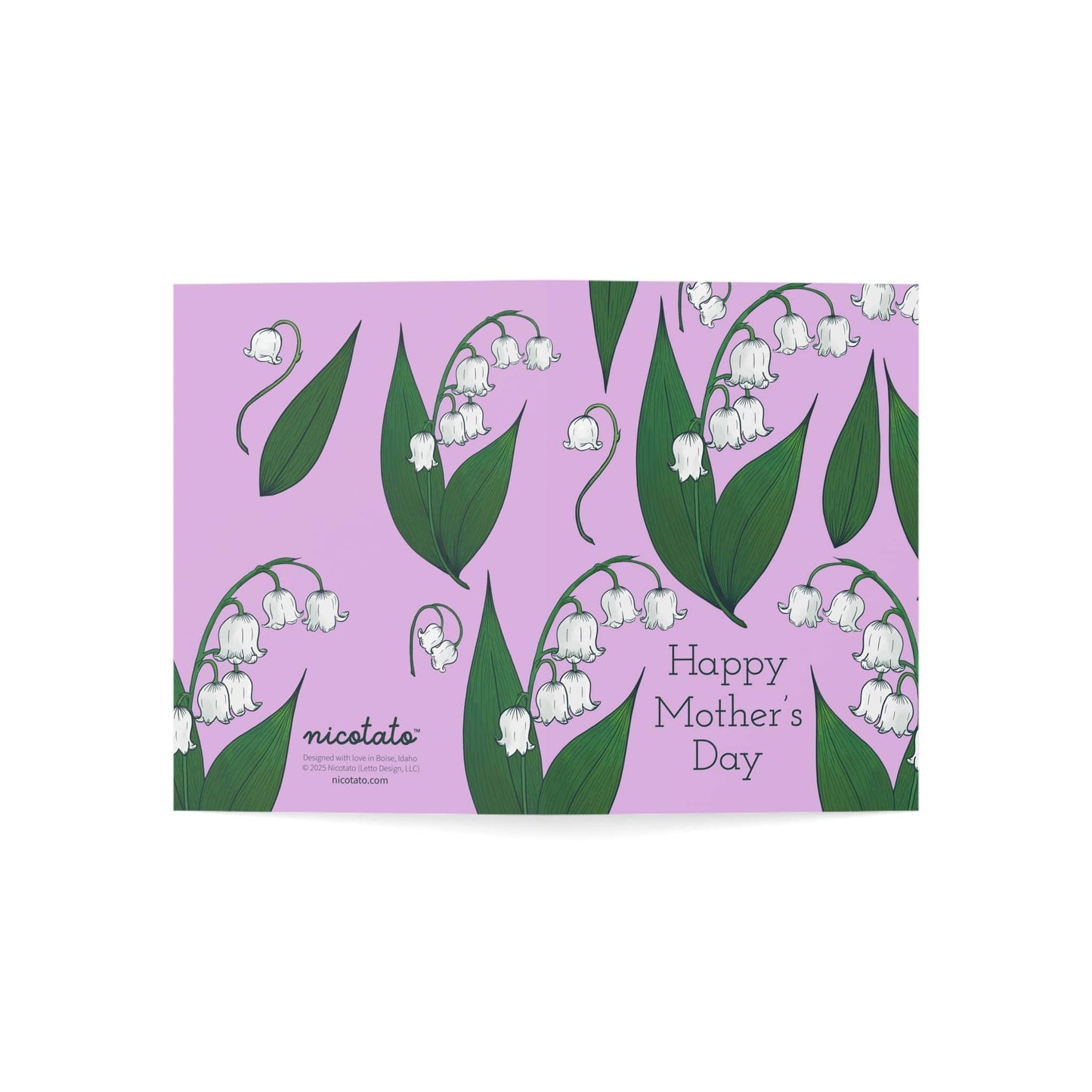 Mother's Day Lily of the Valley Greeting Cards