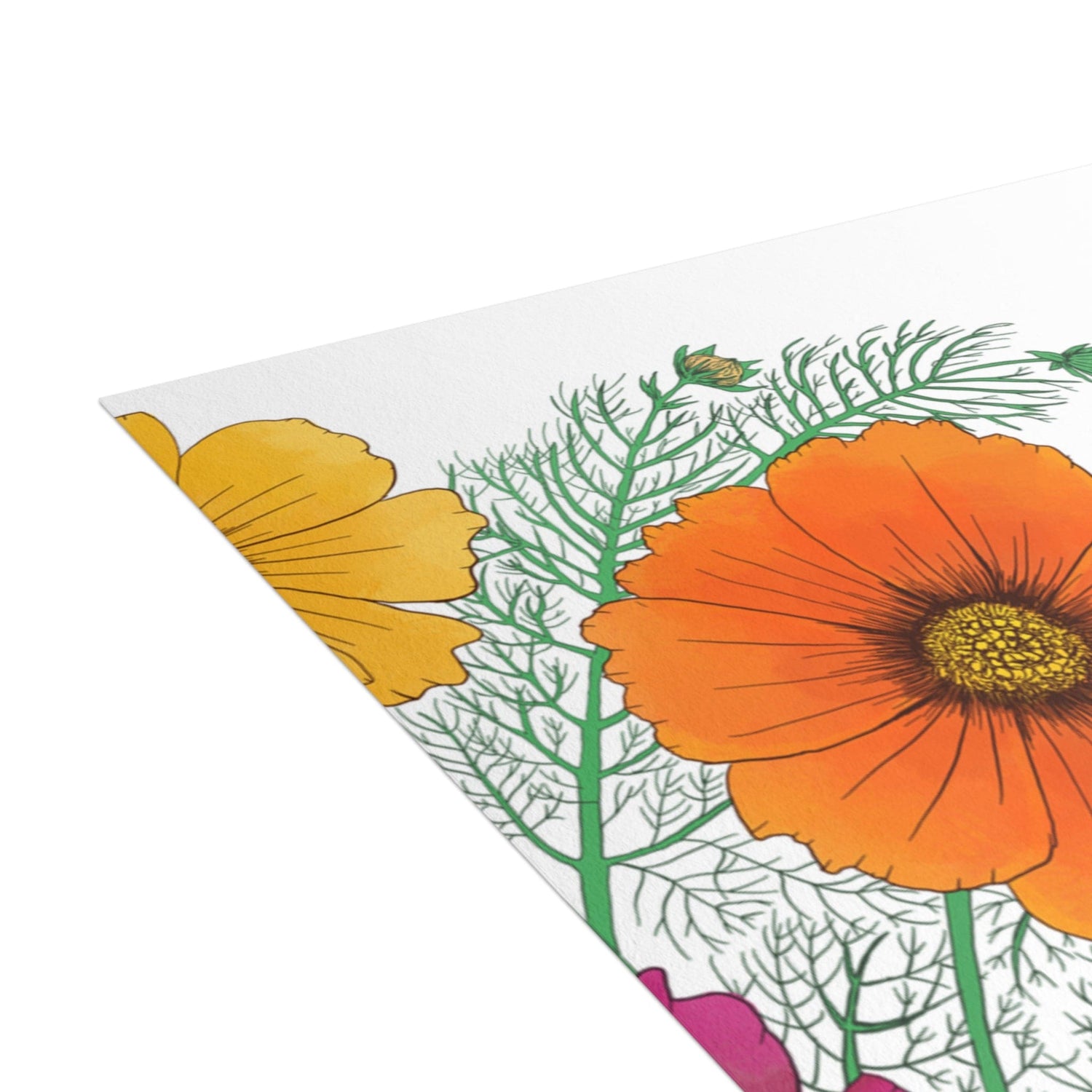 Grateful for the Light You Bring – Cosmo Flower Greeting Card