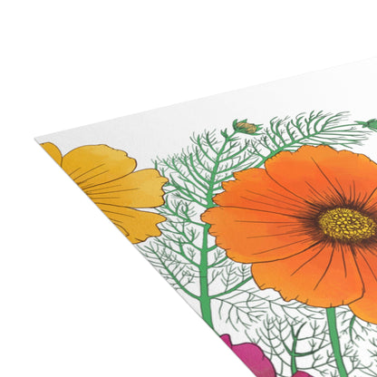 Grateful for the Light You Bring – Cosmo Flower Greeting Card