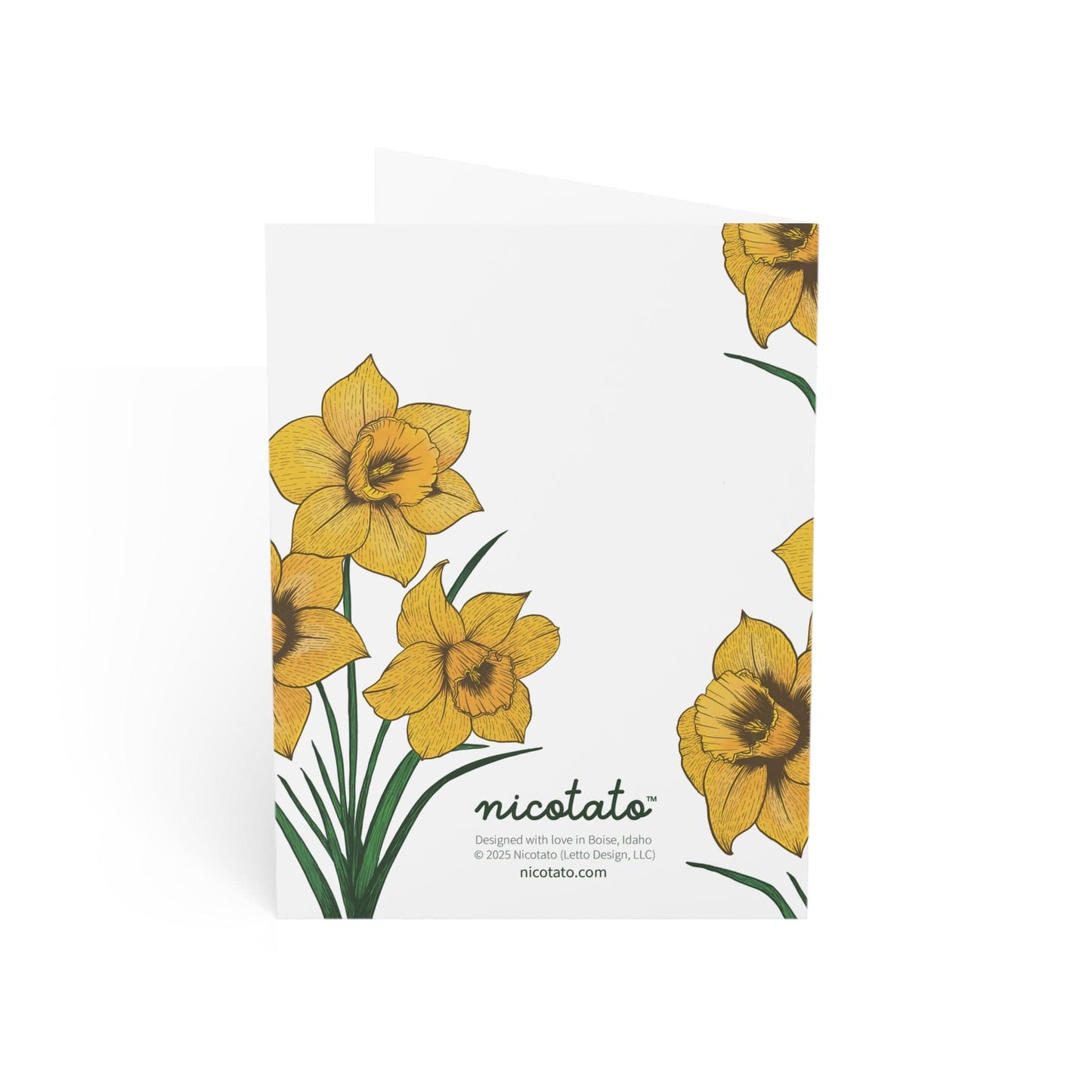 Mother's Day Daffodil Greeting Cards