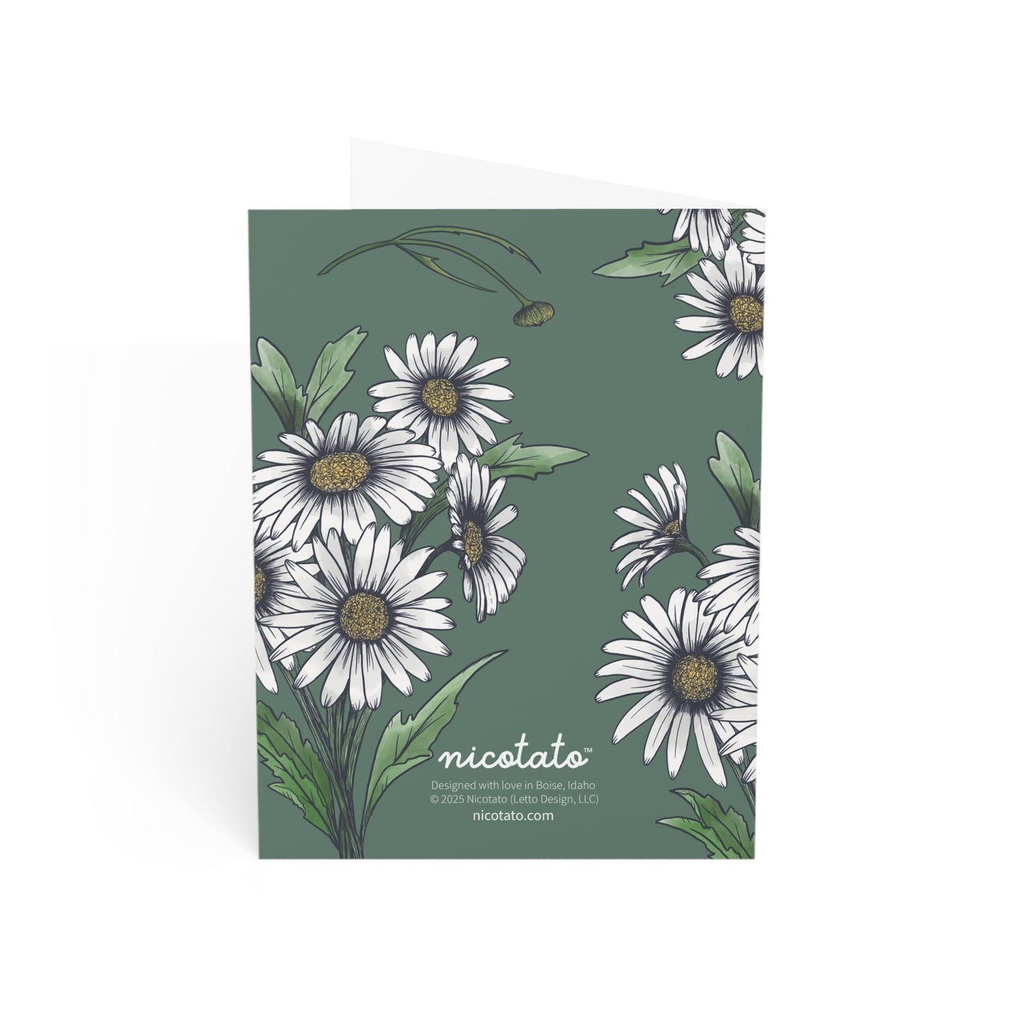 Grateful for the Light You Bring – Daisy Greeting Card