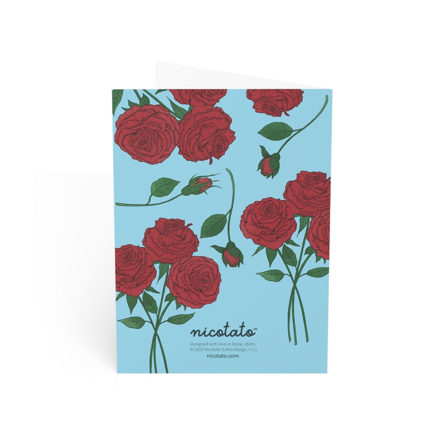 Mother's Day Rose Greeting Cards