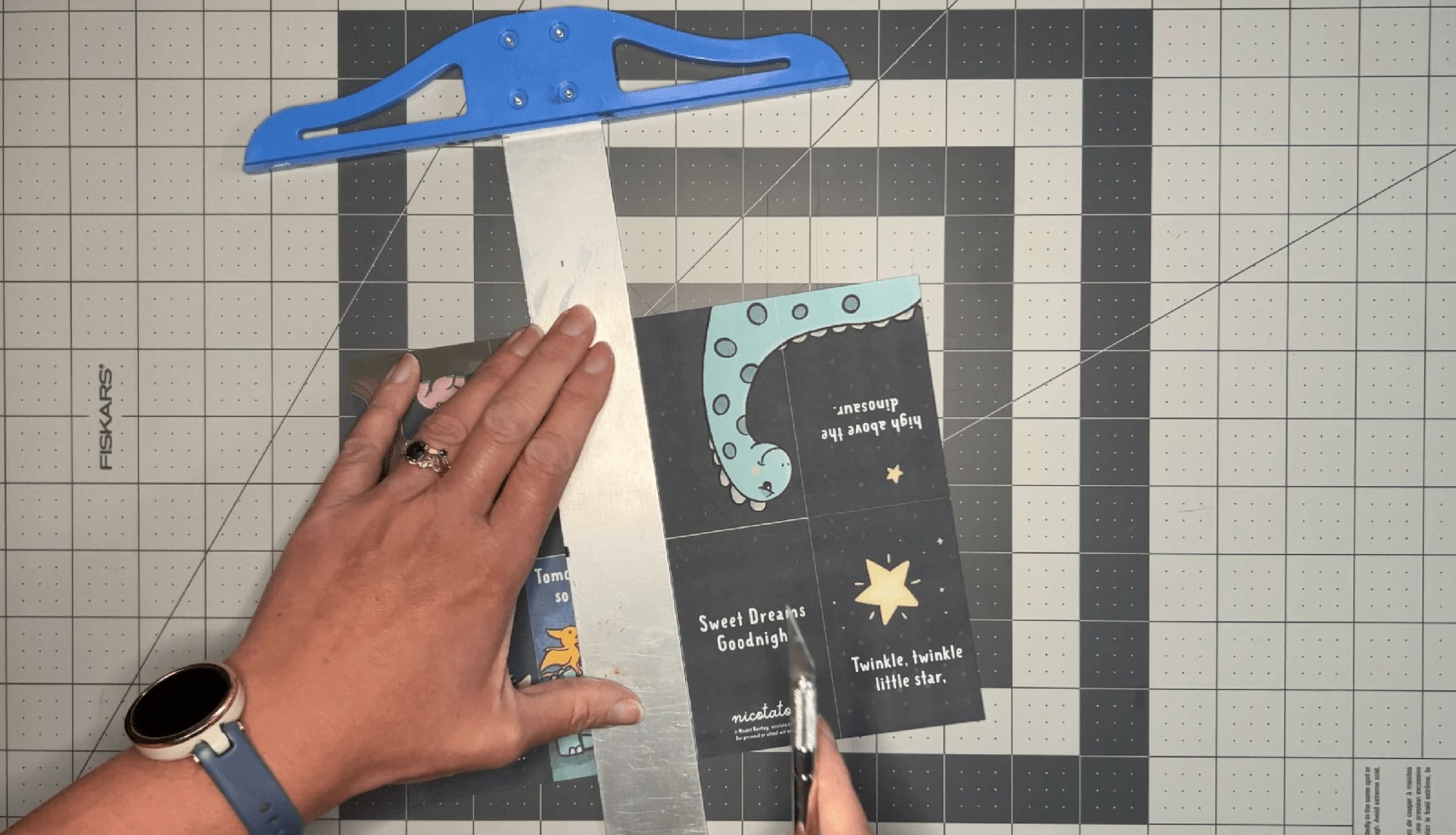 Load video: How to cut out and fold the book