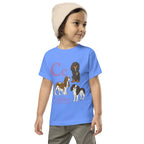 Heather Columbia Blue / 2T C is for Cavalier Toddler Tee