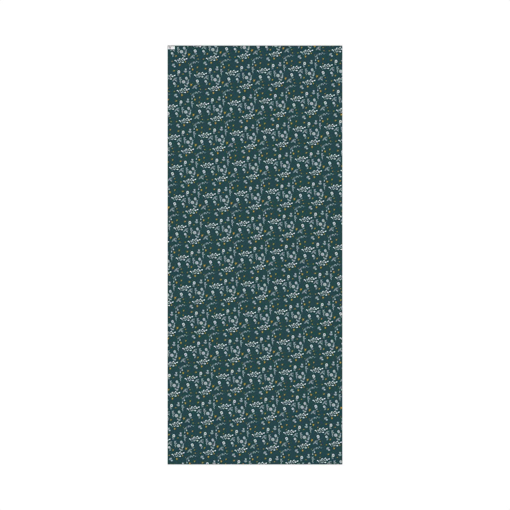Home Decor 29'' x 72" / Matte Stars and flowers Gift Wrap Papers