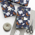 Home Decor 29'' x 72" / Matte Winter Animals Gift Wrap Papers