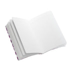 Paper products Aster Flower Journal - September Birth flower - Personalizable Softcover Journal