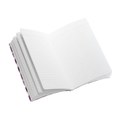 Paper products Aster Flower Journal - September Birth flower - Personalizable Softcover Journal