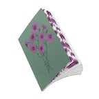 Paper products Aster Flower Journal - September Birth flower - Personalizable Softcover Journal