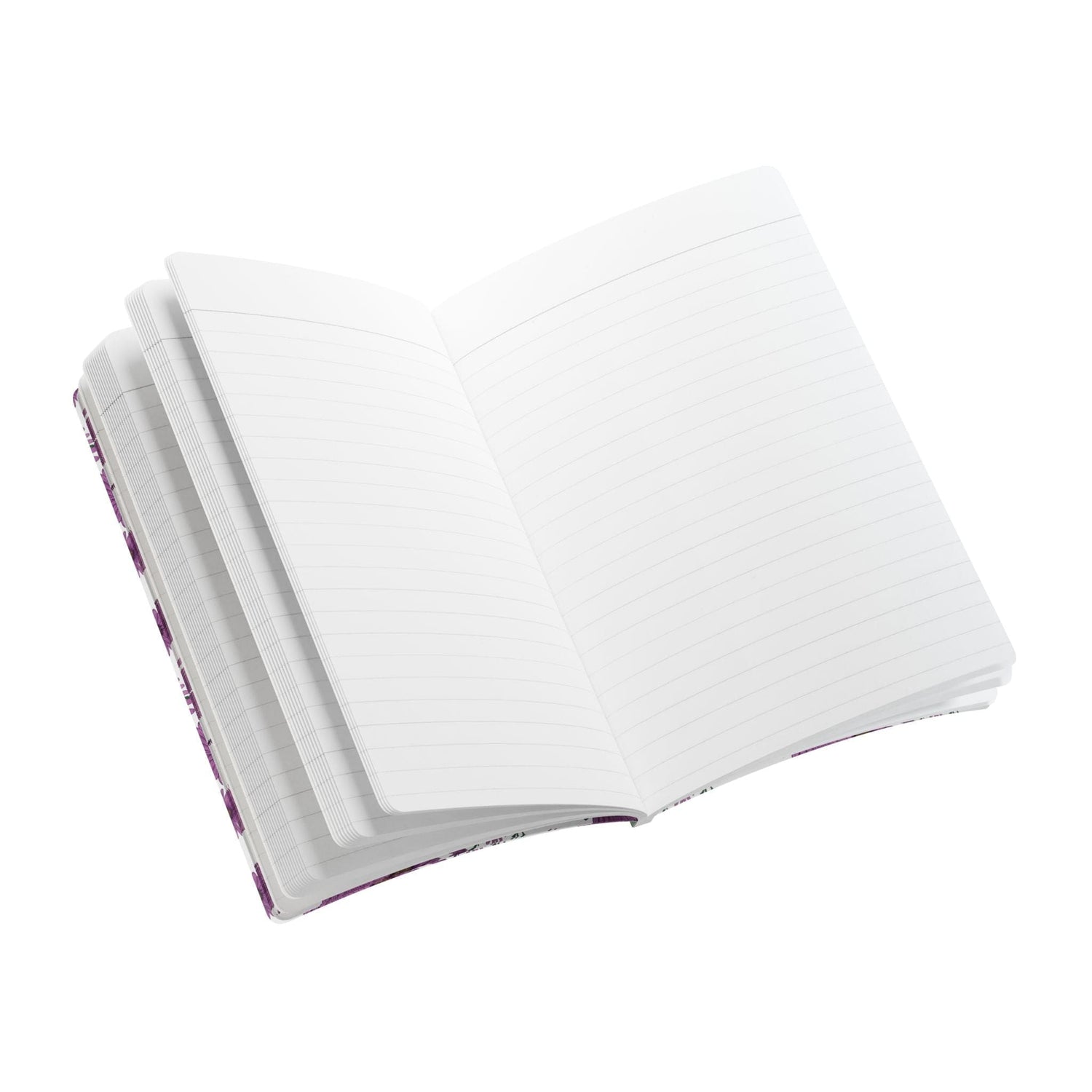 Paper products Aster Flower Journal - September Birth flower - Personalizable Softcover Journal