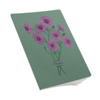 Paper products Aster Flower Journal - September Birth flower - Personalizable Softcover Journal