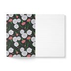 Paper products Carnations Journal - January Birth Flower - Personalizable Softcover Journal with Inside Prints